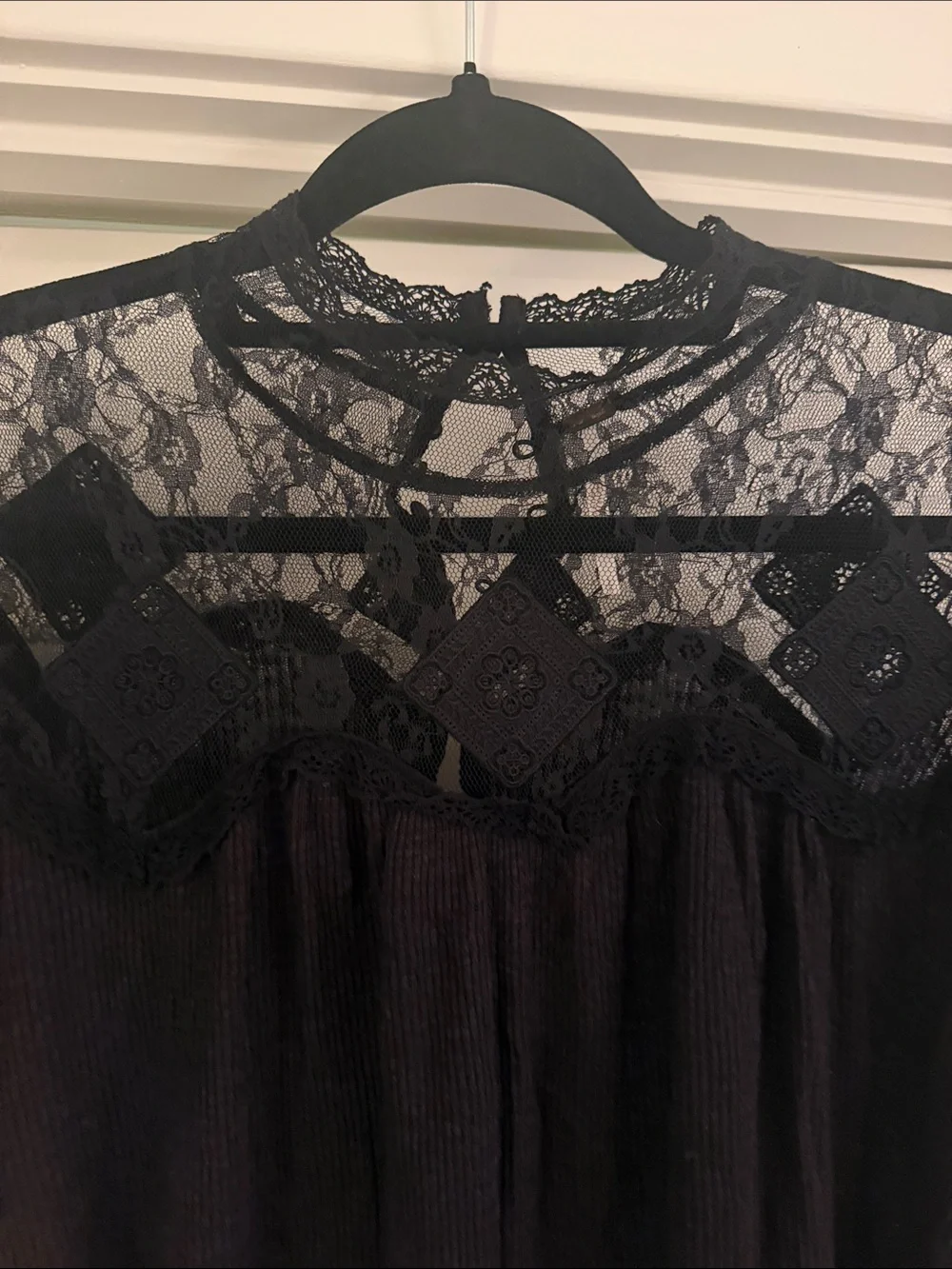 Free People Cape May Lace Top size S